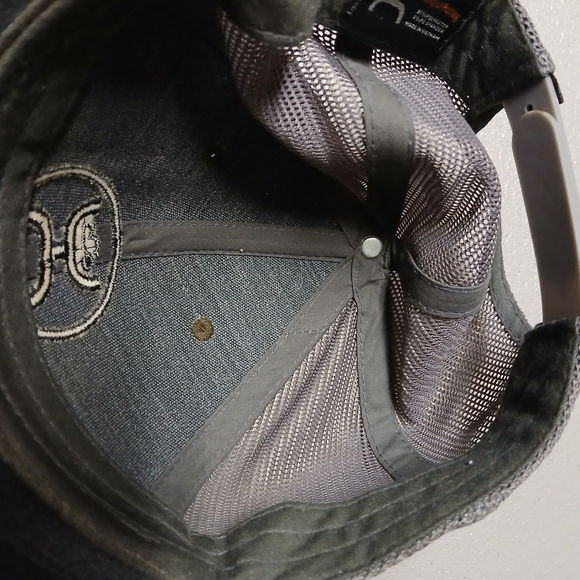 Get Your Hooey Camo Green Mesh Baseball Cap Trucker Hat RARE Adjustable Snapback - Picture 5 of 14